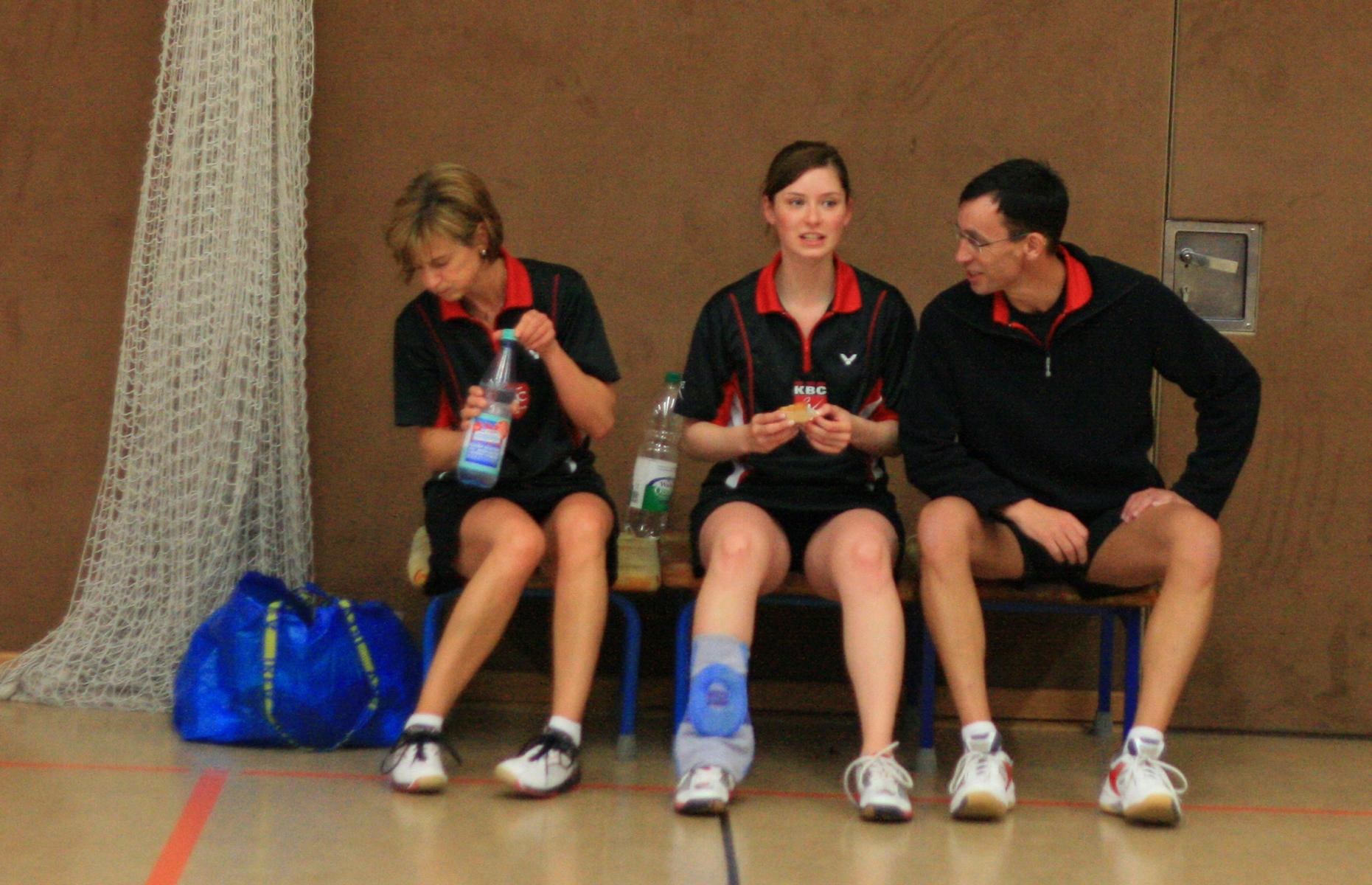 Mannschaftsfoto des Köpenicker Badminton Club