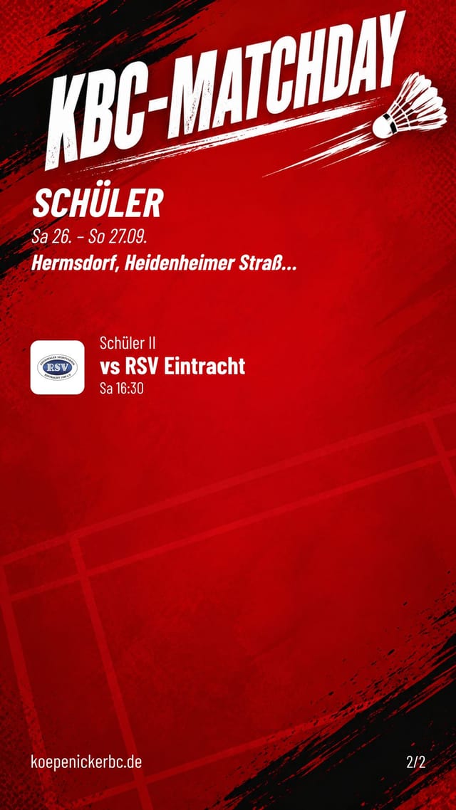 Instagram-Story vom 25.9.2026