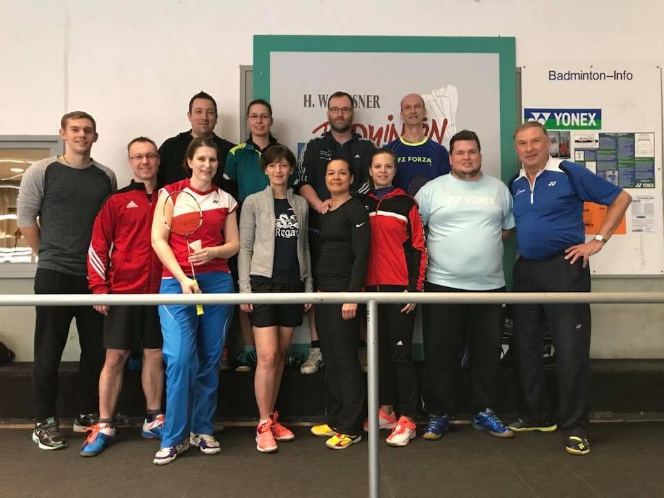 Badminton Training mit HW in 2018