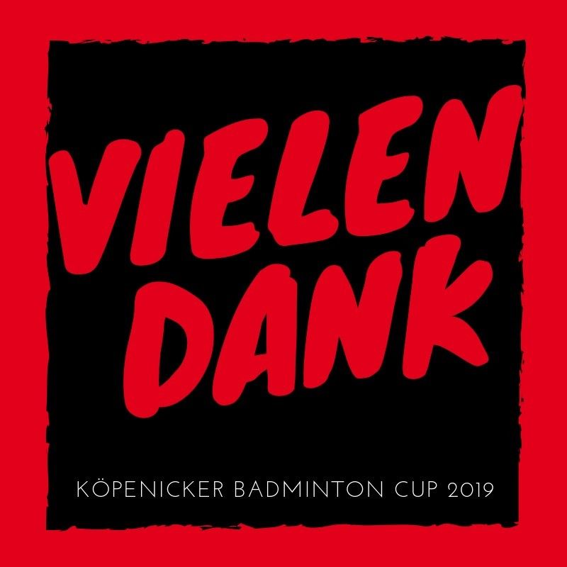 vielen dank köpi cup 2019