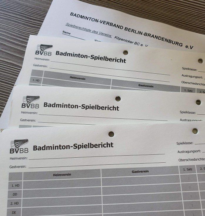 Spielberichte zur BBMM