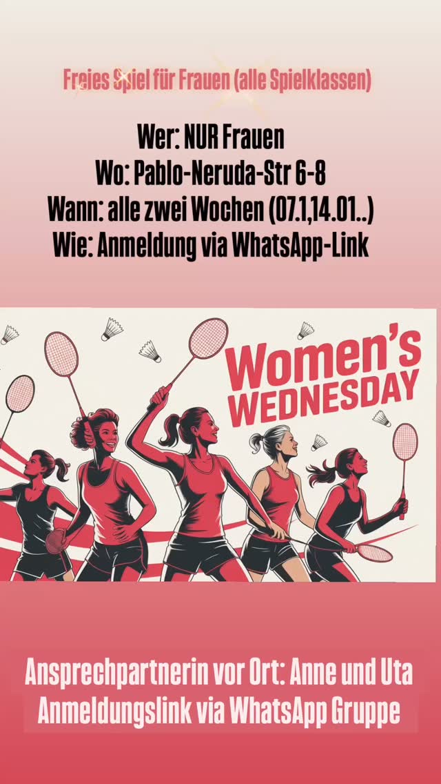 Neue Woche, neues Glück! 🍀 Morgen geht unser Women Wednesday in die nächste R…