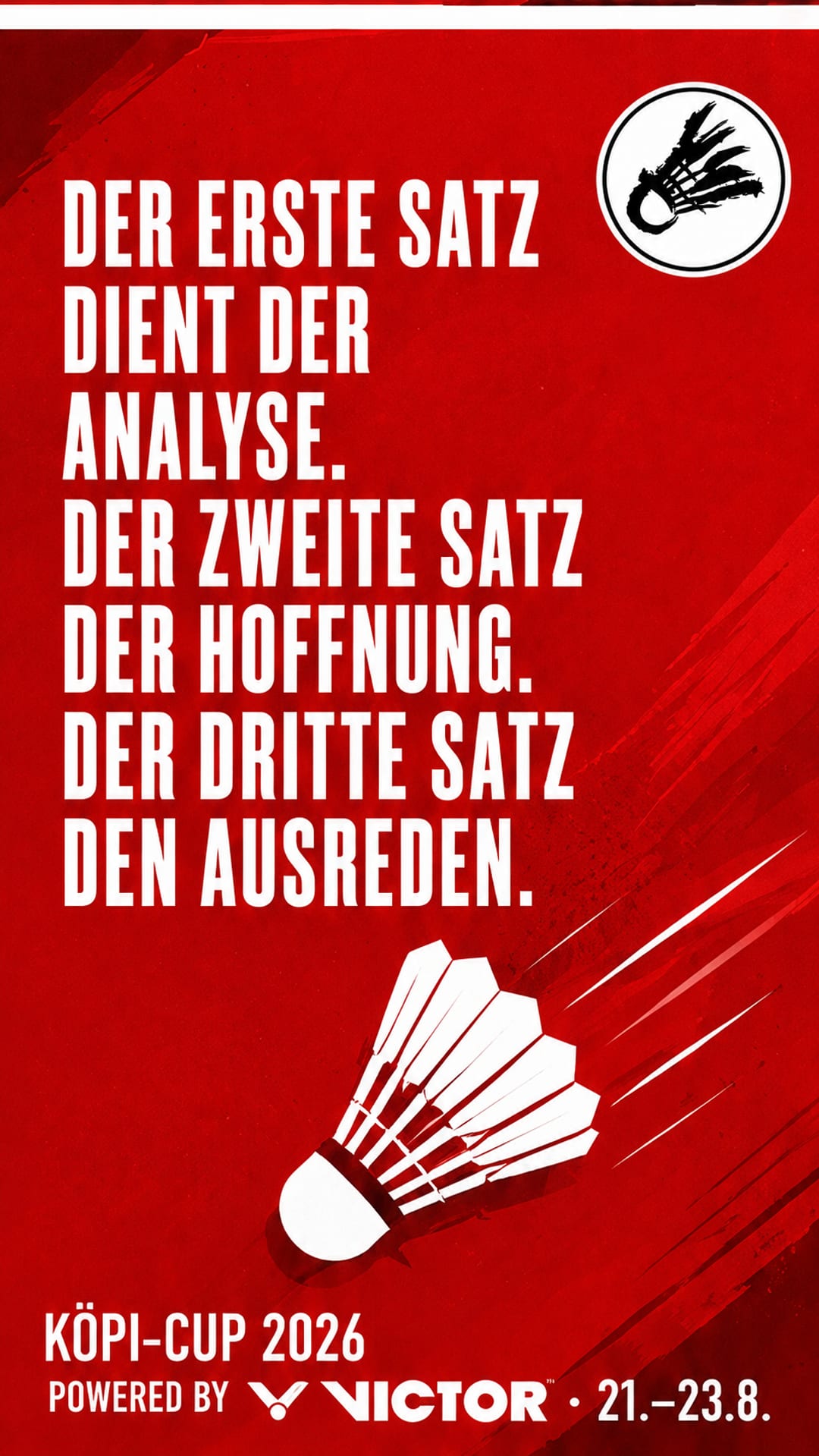Instagram-Story vom 20.8.2026