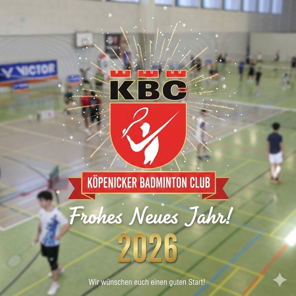 Wir wünschen euch ein frohes neues und gesundes Jahr 2026 🍾🍀🐞🏸