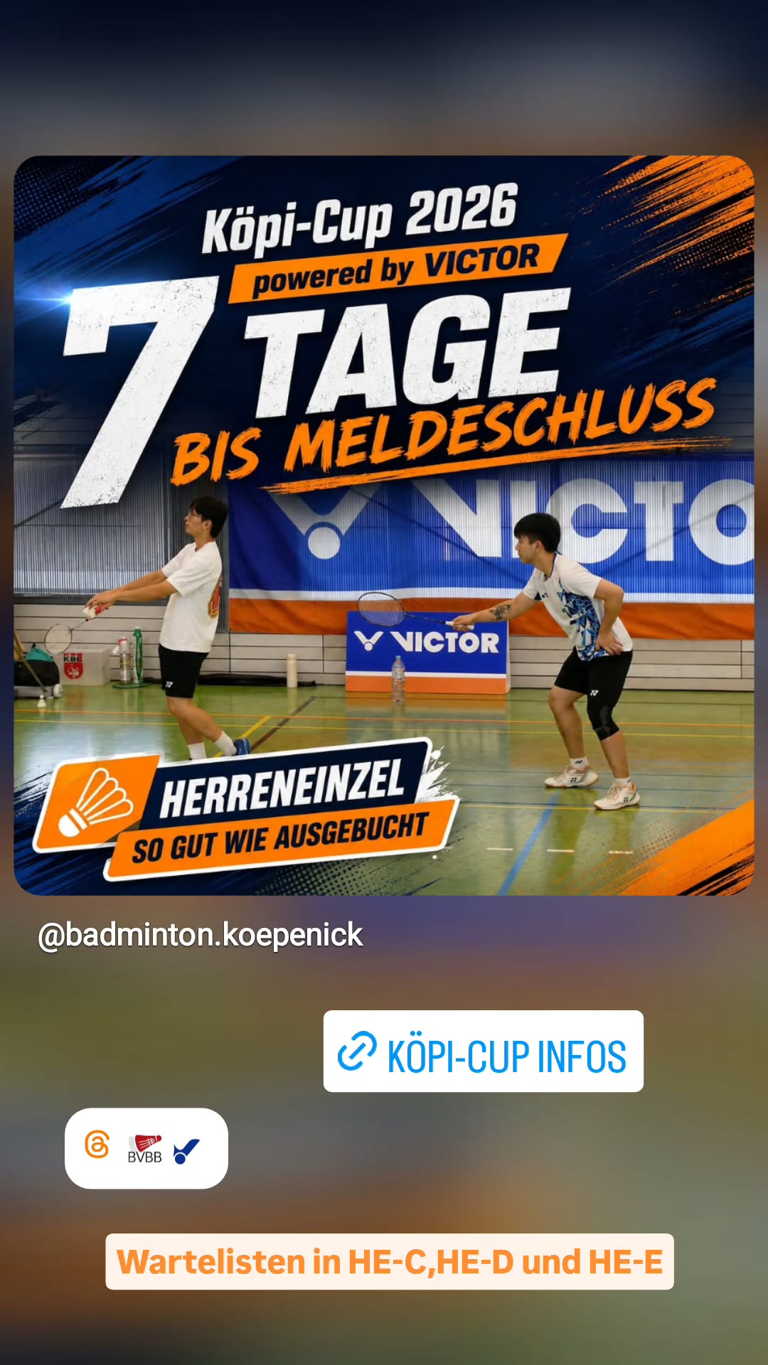Wartelisten in HE-C,HE-D und HE-E