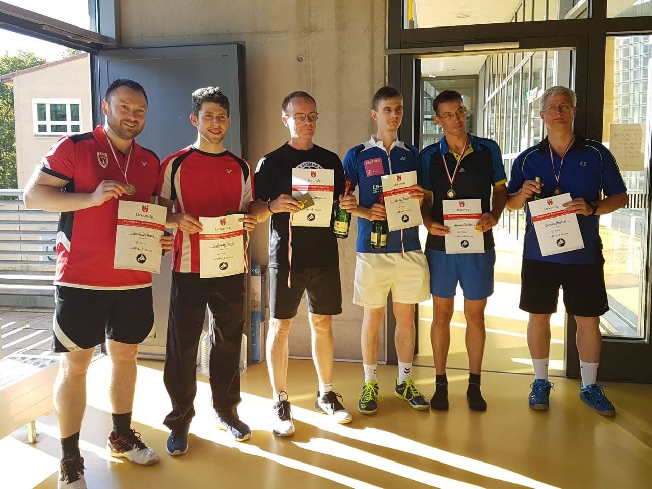 Turnierfoto – Köpenicker Badminton Cup 2018