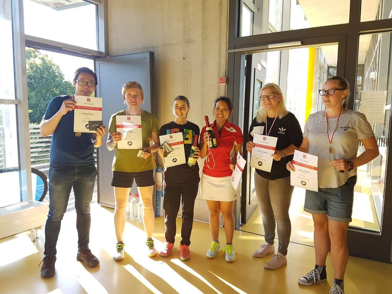 Turnierfoto – Köpenicker Badminton Cup 2018