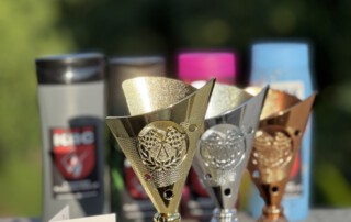 Badminton Pokale zum Köpi-Cup 2023