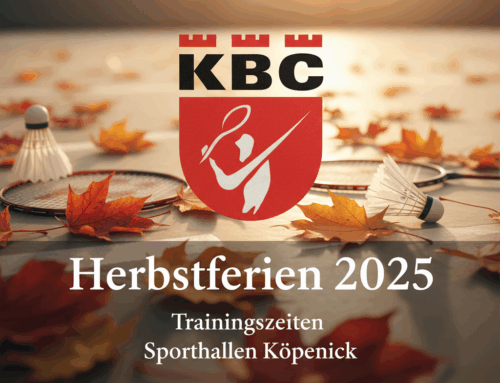 Badminton Trainingszeiten Herbstferien 2025 – in Köpenick und Karlshorst